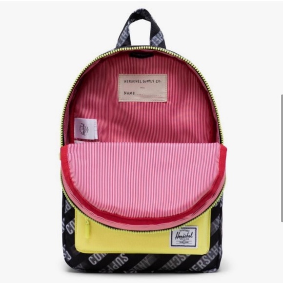 Herschel Kids Heritage Backpack | HSC Motion Black/Highlight - Picture 3 of 15